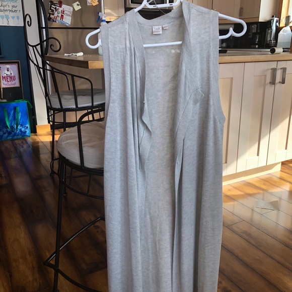 Long sweater vest - Picture 2 of 3